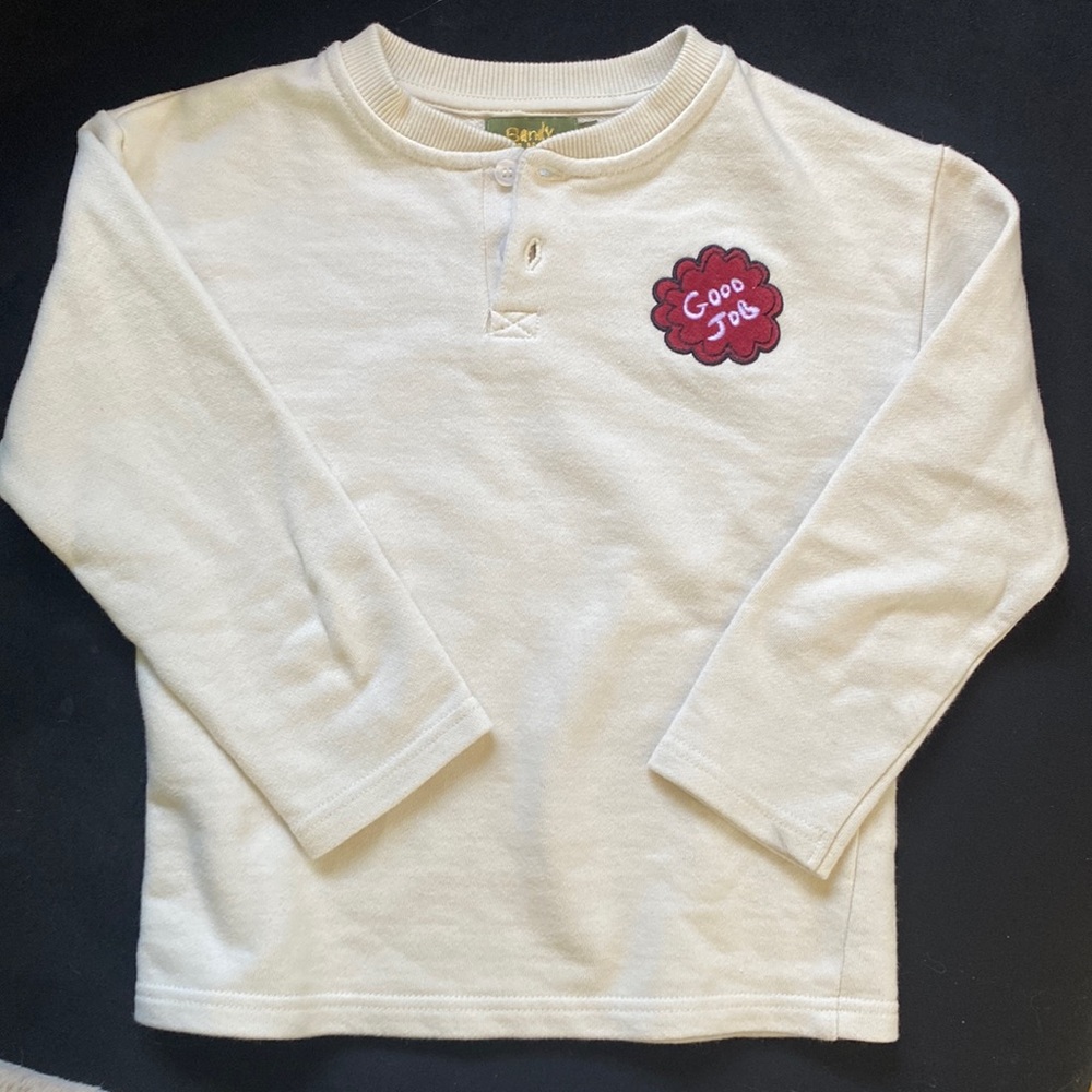 Bandy Button School Sweater